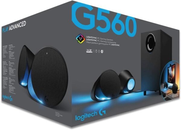 Caixa de Som RGB para Jogos Logitech