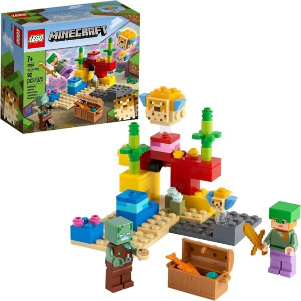 LEGO® Minecraft™ O Recife de Coral