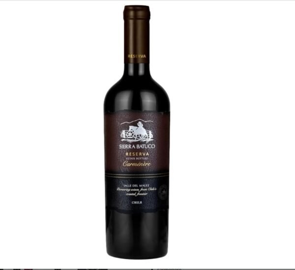 Sierra Batuco Vinho Tinto Chileno Reserva Carmenere 750Ml